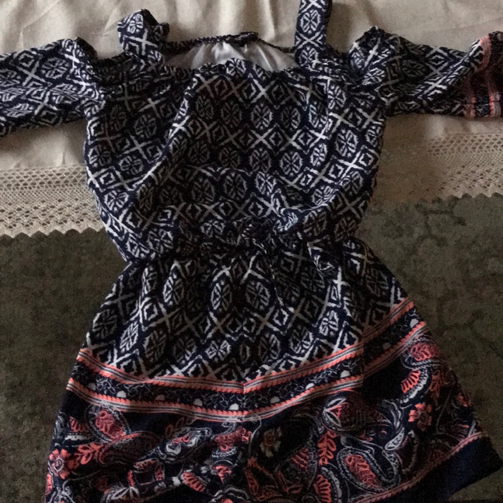 It was worn once size small in girls